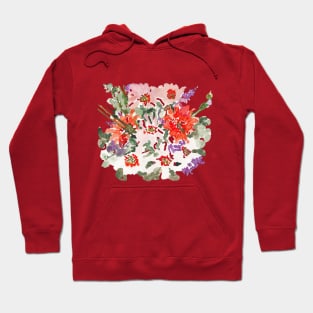 watercolor floral arrangement 2020 design Hoodie